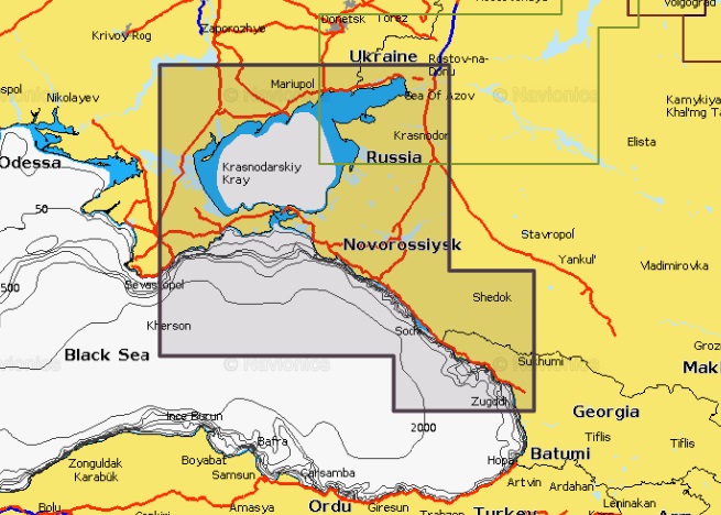  Карта для эхолота Sea of Asov Азовское море 5G632S2