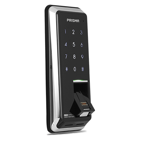  Накладной биометрический замок со сканером отпечатков пальцев H-Gang Prisma M701