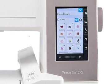 Вышивальная машина Janome Memory Craft 550E
