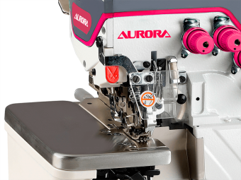 Настольный автоматизированный 4-х ниточный оверлок Aurora Neva-4 (голова + мотор)