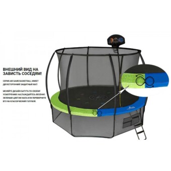 Каркасный батут Hasttings Air Game Basketball 10ft 305х305х256 см