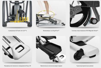 Эллиптический эргометр Horizon Andes 5 VIEWFIT