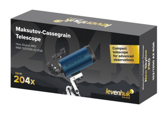 Телескоп Levenhuk New Skyline PRO MAK 102/1300 AZ-EQA