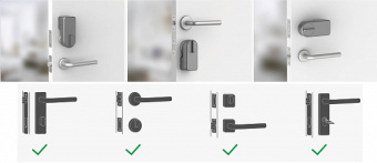 Электронная Bluetooth накладка на механический дверной замок Selock Tuya Gimdow