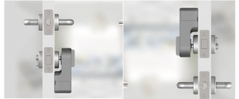 Электронная Bluetooth накладка на механический дверной замок Selock Tuya Gimdow