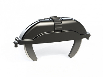 Автобокс Broomer Venture LS (450 л.) с быстрой системой крепления Fast Mount Серый глянец