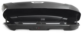 Багажный бокс на крышу Broomer Venture L (430 л) черный текстурный