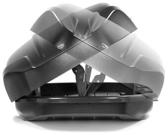 Багажный бокс на крышу Broomer Venture L (430 л) черный текстурный