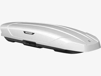 Автобокс Broomer Venture LS (450 л.) с быстрой системой крепления Fast Mount Белый глянец