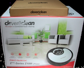 Робот-пылесос Clever & Clean Zpro-Series Z10 III LPower AQUA set