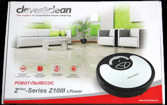 Робот-пылесос Clever&Clean ZPRO-SERIES Z10 III LPower