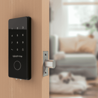 Врезной умный дверной замок igloohome Deadbolt 2S Metal Grey