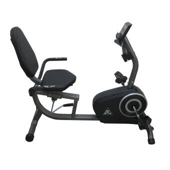 Горизонтальный велотренажер DFC B5076, черный