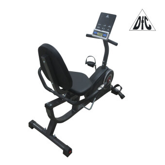 Горизонтальный велотренажер DFC B5076P, черный