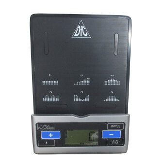 Горизонтальный велотренажер DFC B5076P, черный