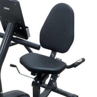 Горизонтальный велотренажер DFC B5076P, черный