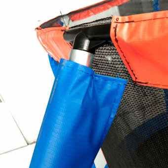 Каркасный батут DFC Jump Basket 10FT-JBSK-B 305х305х254 см красный/синий