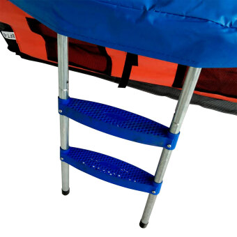 Каркасный батут DFC Jump Basket 8FT-JBSK-B 244х244 см синий/красный