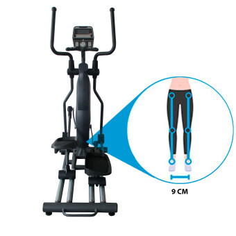 Эллиптический тренажер DFC E99614, черный