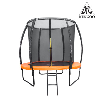 Каркасный батут DFC Trampoline Kengoo II 6FT-BAS-BO 183х183х230 см оранжевый/черный