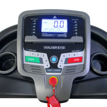 Беговая дорожка DFC Walker Evo T-S1, черный/серебристый