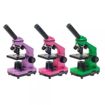 Микроскоп Микромед Эврика 40–400х в кейсе (аметист)