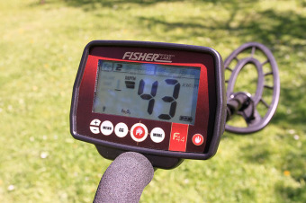 Металлоискатель Fisher F44 11" DD грунтовый