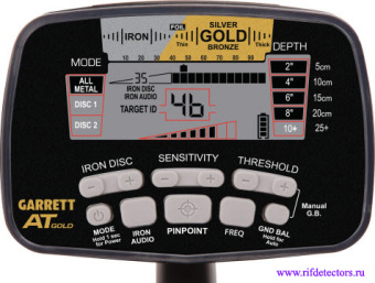 Металлоискатель Garrett AT Gold грунтовый
