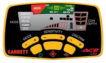 Металлоискатель Garrett ACE 350 EURO Rus