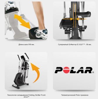 Эллиптический эргометр Horizon Andes 7I VIEWFIT