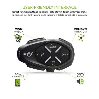 Мото - bluetooth гарнитура - Interphone LINK (комплект из 1 шт.)