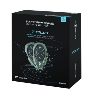 Мотогарнитура INTERPHONE TOUR HD с комплектом Prosound (Двойной комплект)