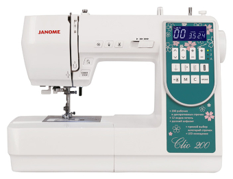 Швейная машина JANOME CLIO 200