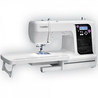 Швейная машина Leader Black Diamond, белый/черный