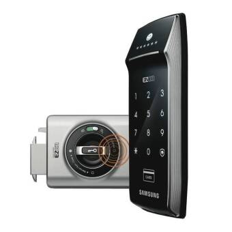 Накладной электронный замок для раздвижных дверей Samsung Ezon SHS-2320 Shark