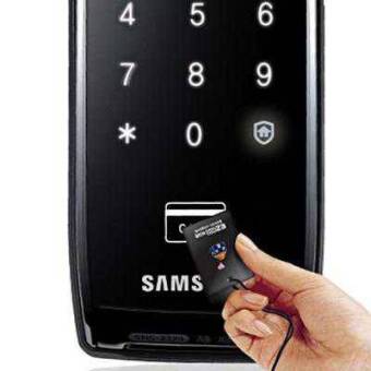 Накладной электронный замок для раздвижных дверей Samsung Ezon SHS-2320 Shark