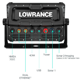 Эхолот Lowrance HDS-12 PRO с датчиком ActiveImaging™ HD 3-в-1