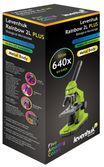 Микроскоп LEVENHUK Rainbow 2L PLUS Amethyst\Аметист
