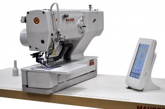 Электронно управляемая петельная машина челночного стежка с прямым приводом и функцией мультинож Mauser Spezial ME1791-AK
