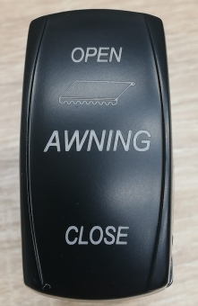 Маркиза MobileComfort ME350BD 3.5 м настенная электрическая, корпус чёрный, полотно серое