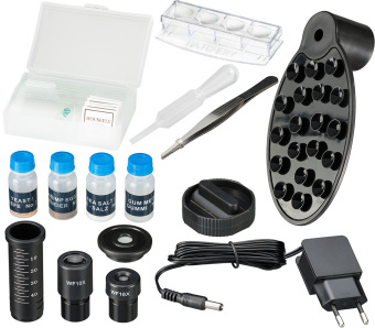 Микроскоп Bresser National Geographic 40–1280x с адаптером для смартфона