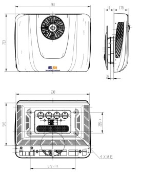 Автокондиционер стояночный MobileComfort MC3012T
