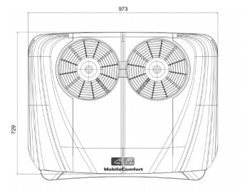 Автокондиционер стояночный MobileComfort MC3224T