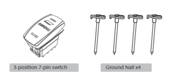 Маркиза MobileComfort ME250WG 2.5 м настенная электрическая, корпус белый, полотно светло-серое