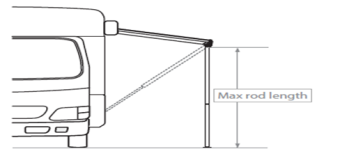 Маркиза MobileComfort ME300WG 3,0 м настенная электрическая, корпус белый, полотно светло-серое