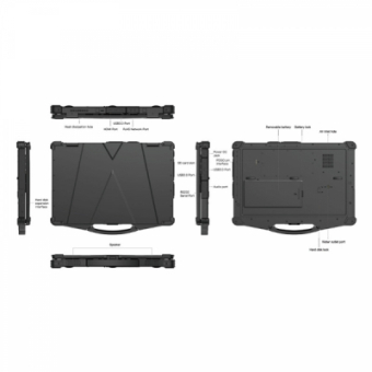 Защищённый ноутбук Torex Laptop 15i5 16/256Gb