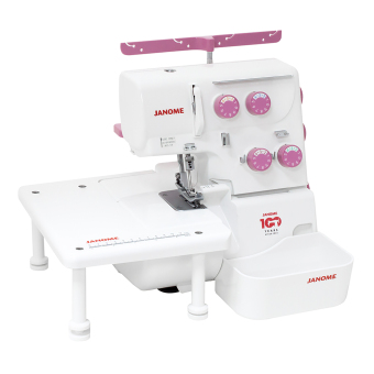 Оверлок Janome 792PG Anniversary Edition белый/розовый