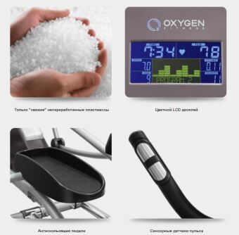 Эллиптический эргометр OXYGEN GX-65
