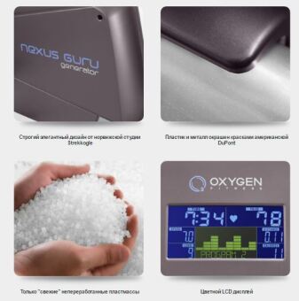 Велоэргометр OXYGEN NEXUS GURU UB HRC