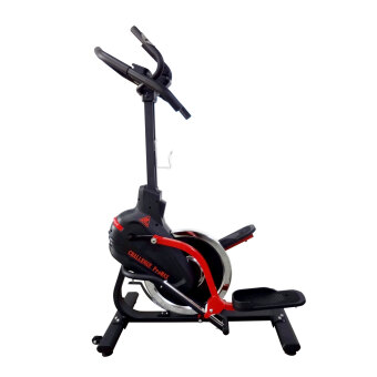 Эллиптический тренажер DFC Challenge ProMAX E8019CR, черный/красный